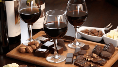 vin et chocolat