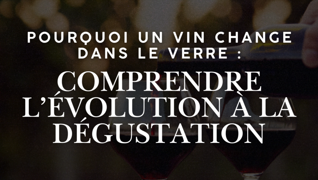 vin change dans le verre
